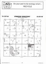 Streeter Township Directory Map, Stutsman County 2007